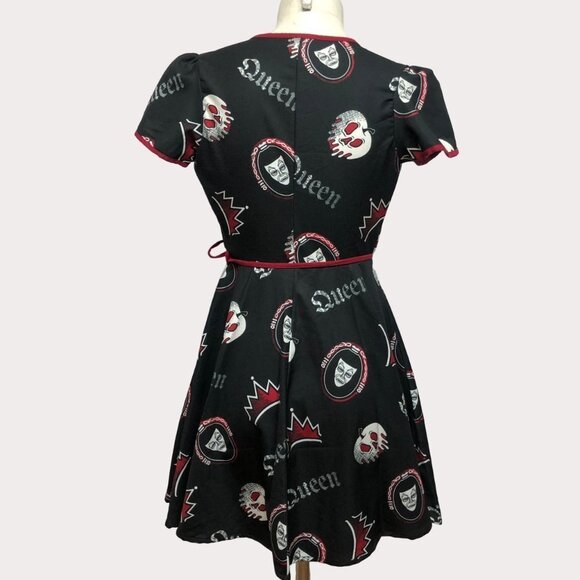 disney Evil Queen Wrap Dress Size XS - Picture 2 of 8